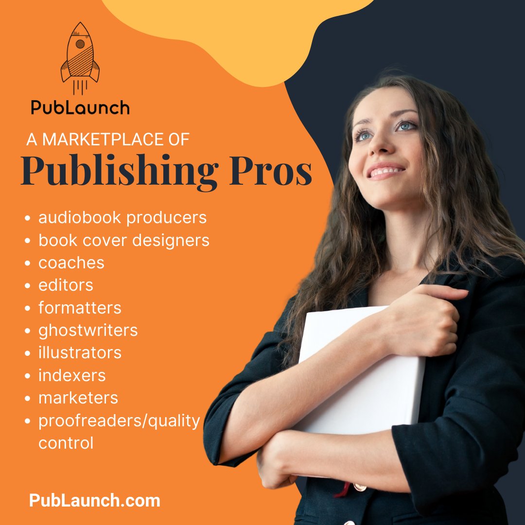 PubLaunch's tweet image. PubLaunch is a one-stop shop for writers looking for #publishingprofessionals. 
Find &amp;amp; hire the skilled experts you need to prepare your book project for publication.

#publishing #author #writerscommunity #writer #writersofig #toronto #publishedauthor #selfpublish #publishme