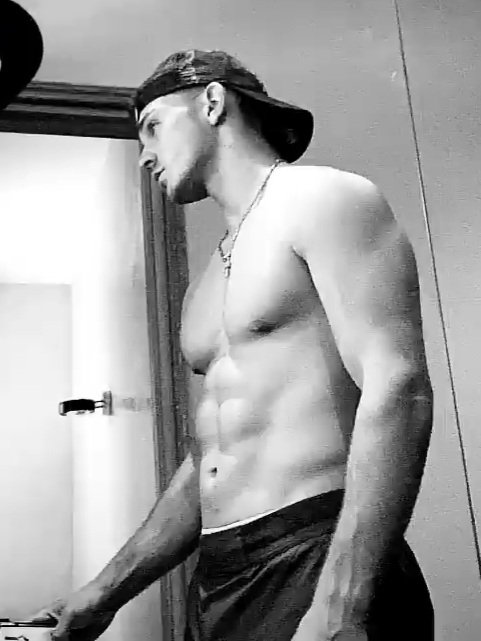 HotRacingDriver's tweet photo. Dorian #Boccolacci showing off his hot abs! https://t.co/Zh1ckbIEgc