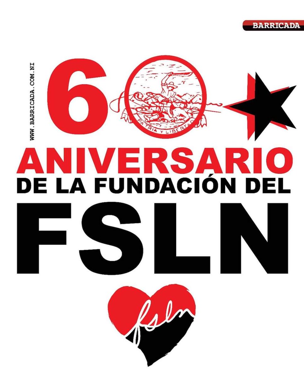 LibertadJS's tweet photo. #Nicaragua | Aquí habrá FSLN, HOY, MAÑANA Y SIEMPRE ❤🖤🇳🇮 https://t.co/ApIPjy1zDM