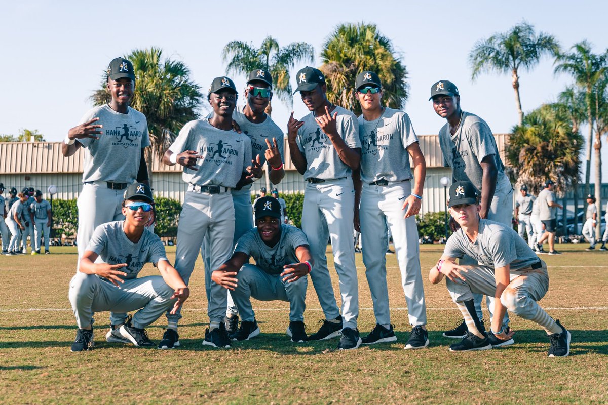 What a way to end the first week of this year’s Hank Aaron Invitational: a visit from Ken Griffey Jr. 👏
