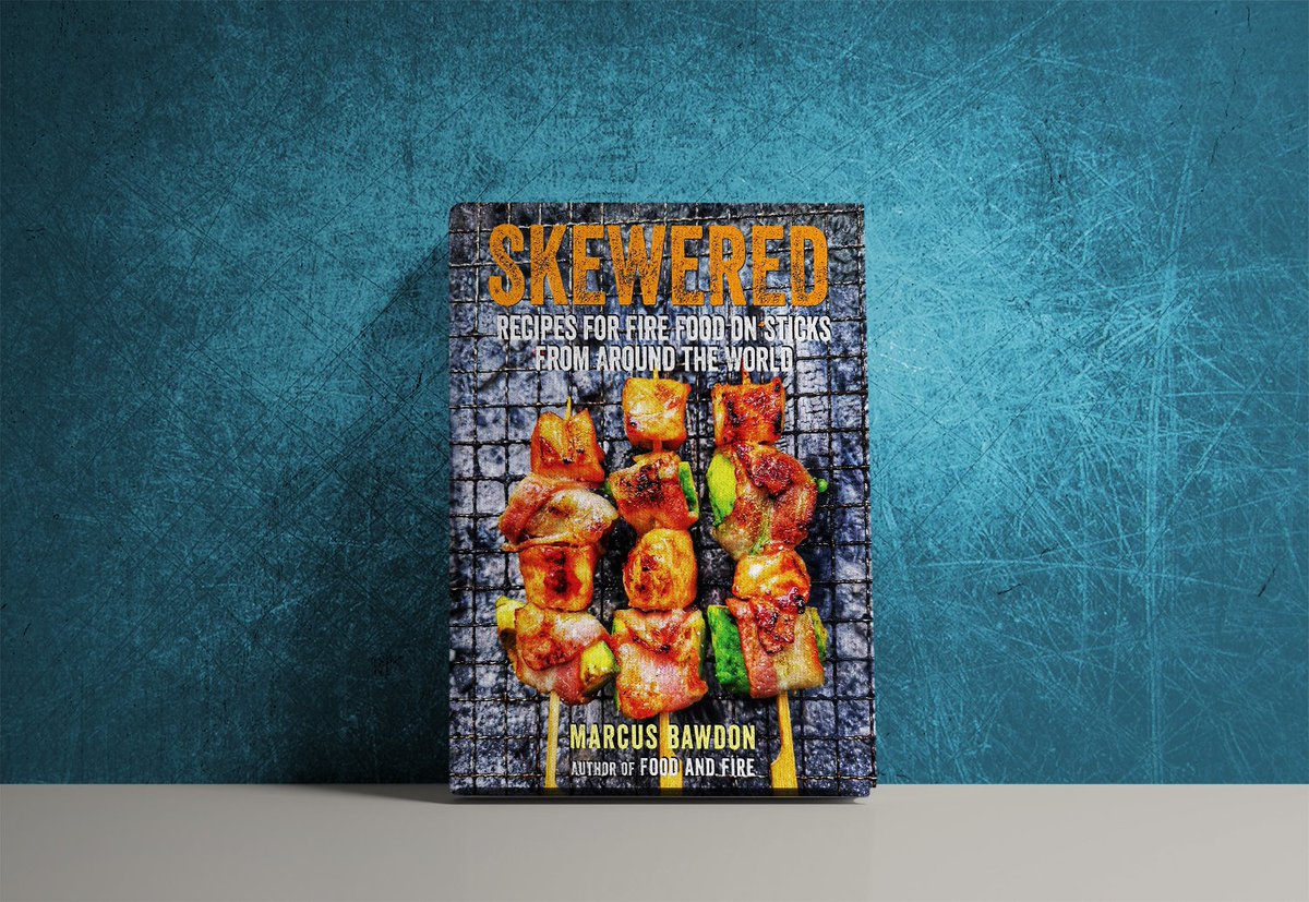 Lots of ideas for summer barbeque:

"Skewered: Recipes for Fire Food on Sticks from Around the World" - by Marcus Bawdon

bit.ly/3nyslOn

<a href="/devonwoodsmoke/">Marcus Bawdon</a> <a href="/RylandPeters/">Ryland Peters & Small</a>

 #Friday  #Food #book #books #bookstagram #BookBoost #FridayVibes