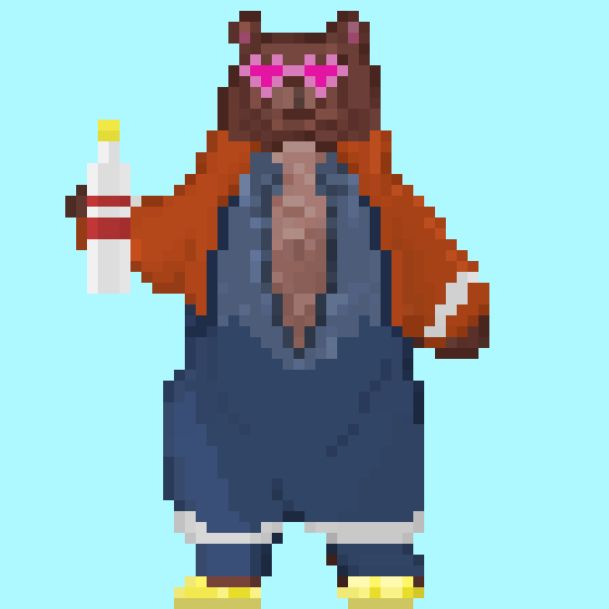 Comrades, another bear of our bear-army
Name: Misha I.
Occupation: engeneer
Story: Misha is an average bearalist worker. After graduation from college, went to factory, where works till now. Drinks vodka on Fridays with comrades.
#NFT #NFTCommunity #NFTcollection #NFTcollectibles