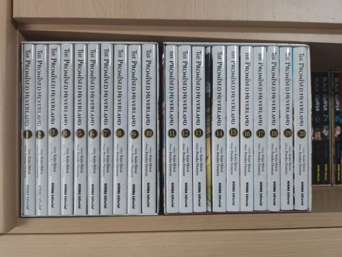 BuhGoldenboyx's tweet photo. @NormaEdManga #PromisedNeverlandNorma Recién terminada, de lo mejor que he leído nunca, gracias por traerla! https://t.co/9BdunB7Jr4