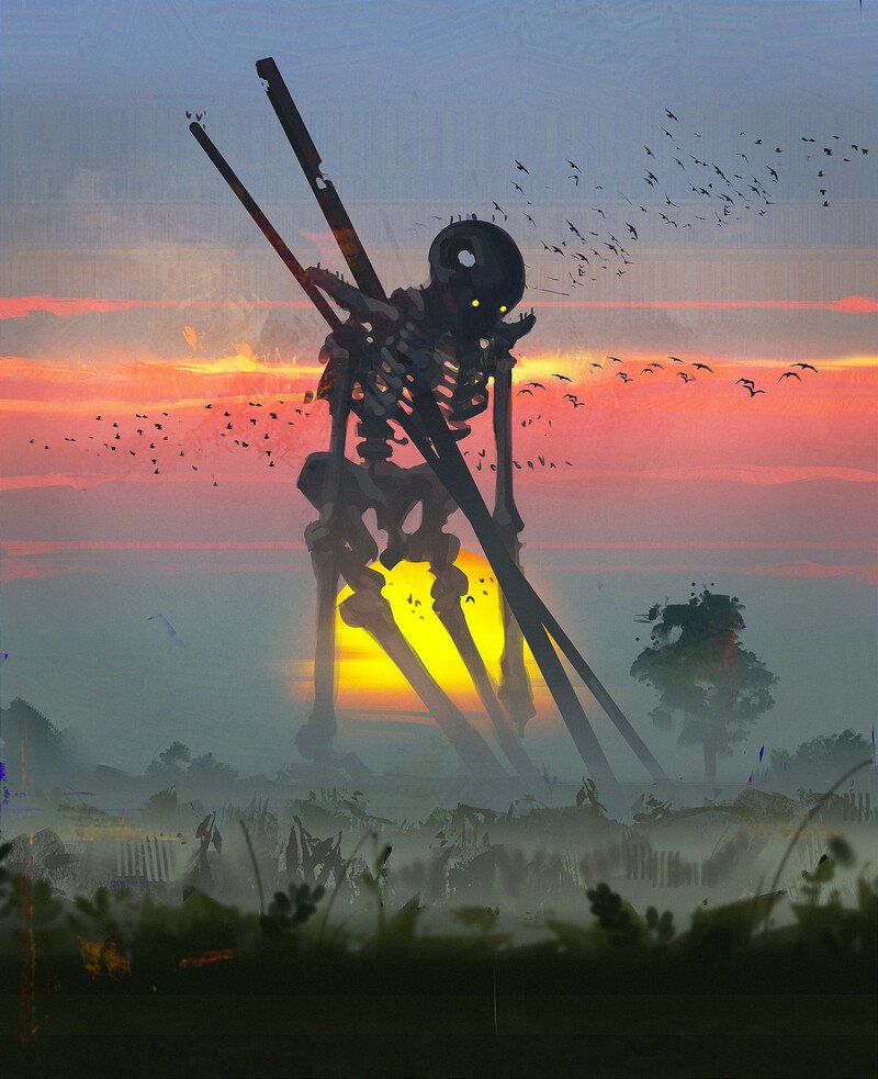 Illustrations de l'artiste français, Jocelin Carmes.