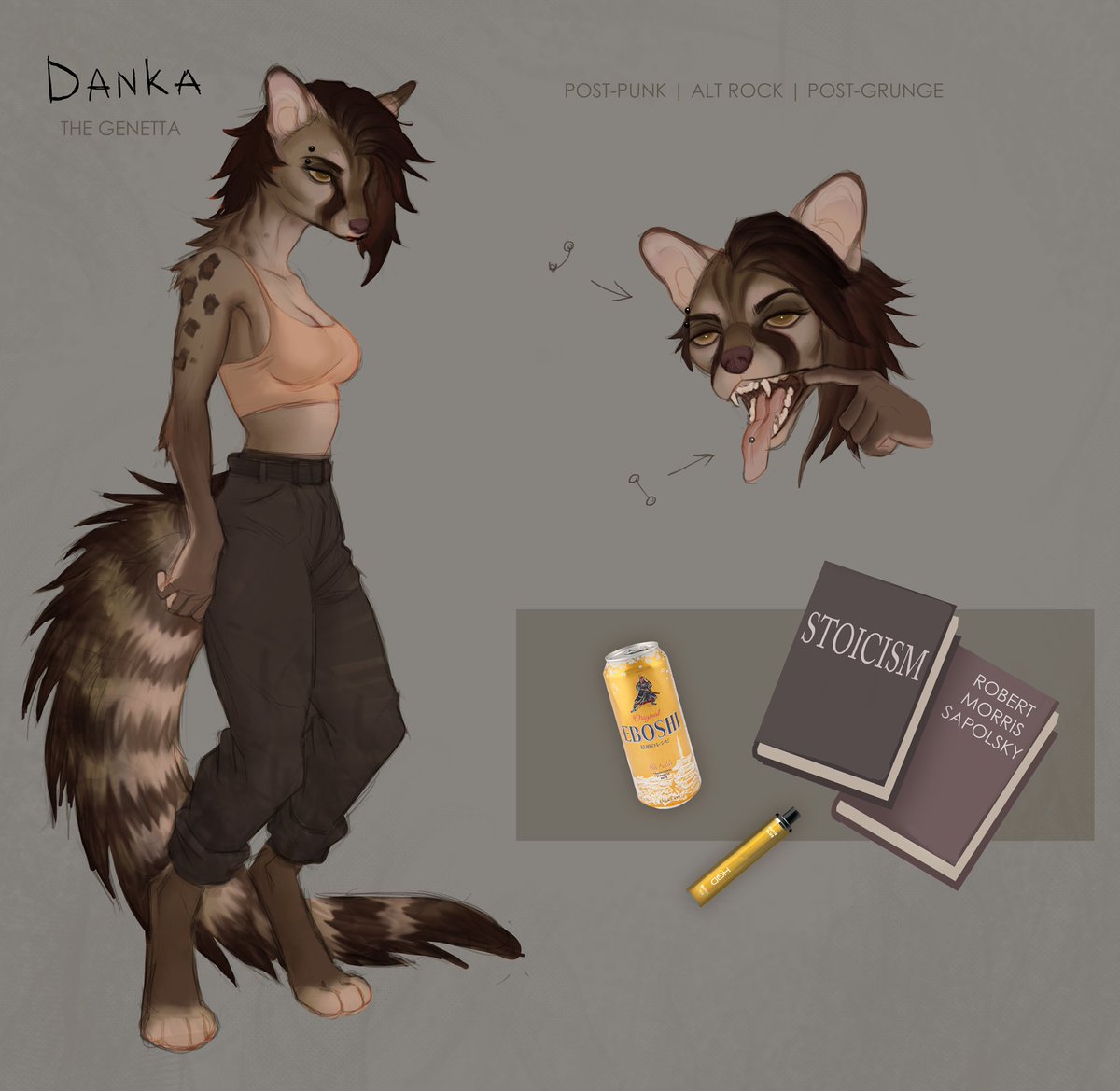 quick sketch-ref of my new sona