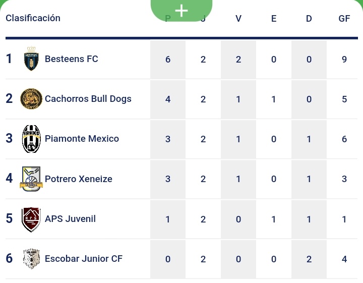 En la liga juvenil Tornado Desings "C" <a href="/BesteamF/">Besteam FC</a> empieza a tomar ventaja