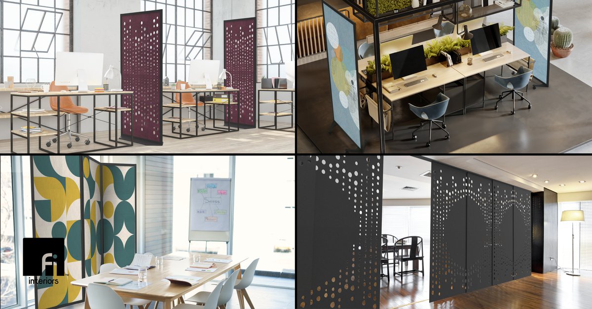FabricImages's tweet photo. Have you seen our new Define™ #acousticpartitions? There are 18 colors to choose from AND the partitions can be printed with the graphics of your choice!
https://t.co/YyYng0FQSp
#officedesign #workplacedesign #wallpartition https://t.co/FnKySyAeEO