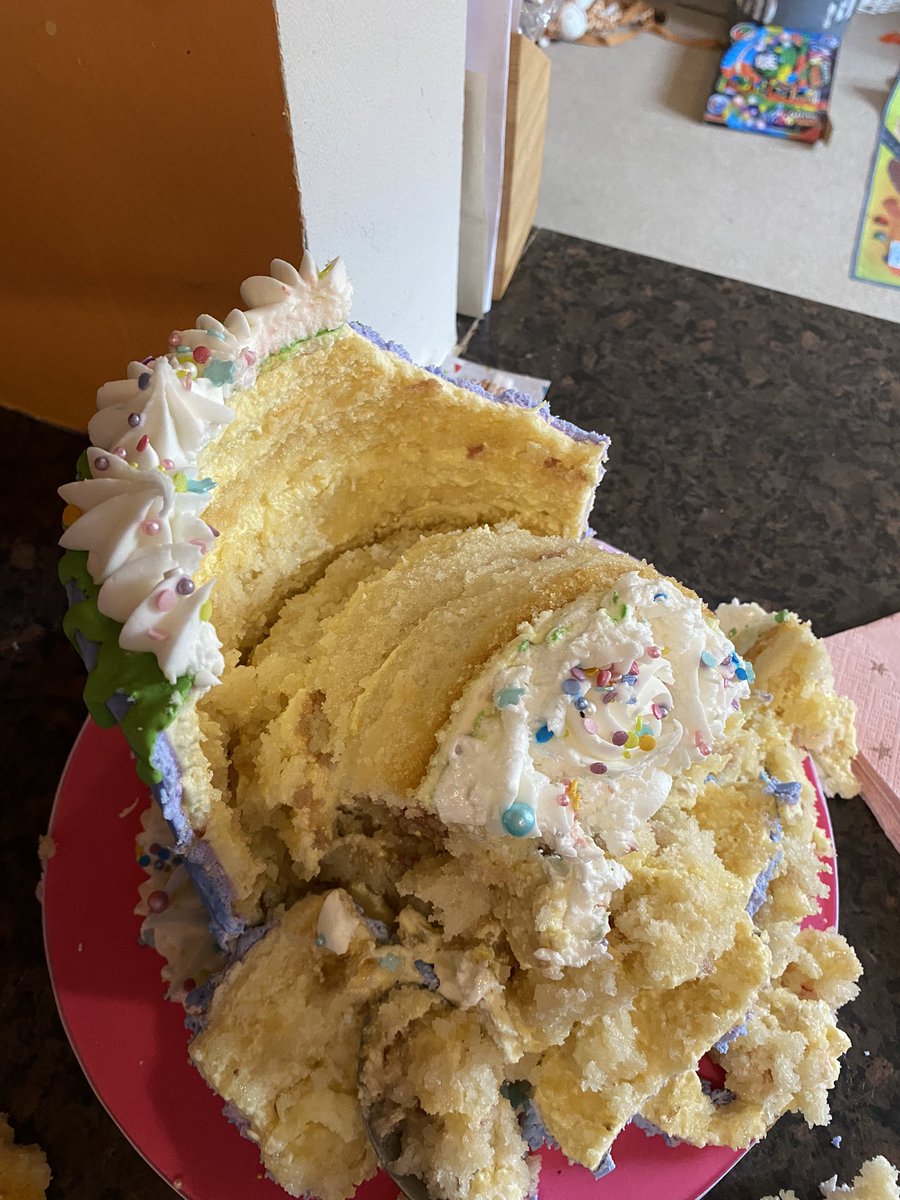catcamp1's tweet photo. Surely £145 cakes aren’t supposed to collapse. Apparently it’s not worth a refund as @3dcakesuk are not responsible once you collect your cake! 😡 https://t.co/JhIxBFATiq