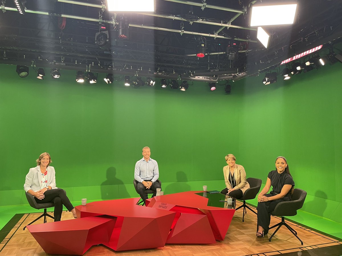 And we’re off! Amazing to be part of this fantastic <a href="/BBCSport/">BBC Sport</a> team for <a href="/Tokyo2020/">#Tokyo2020</a>! And in case you’re wondering, we’re in sunny Salford not Tokyo.. #instagramvsreality