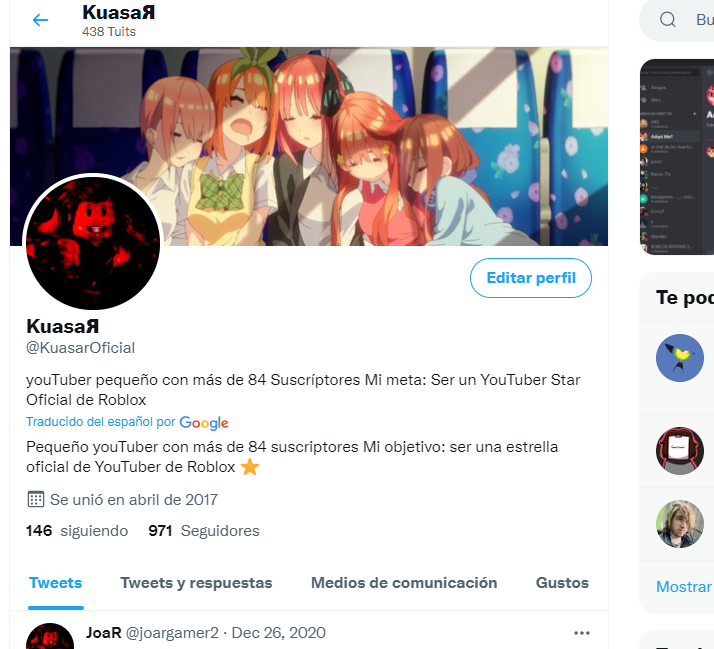 joargamer2's tweet photo. por que MRD en mi perfil sale KuasaR ._. https://t.co/OQ727adBg9