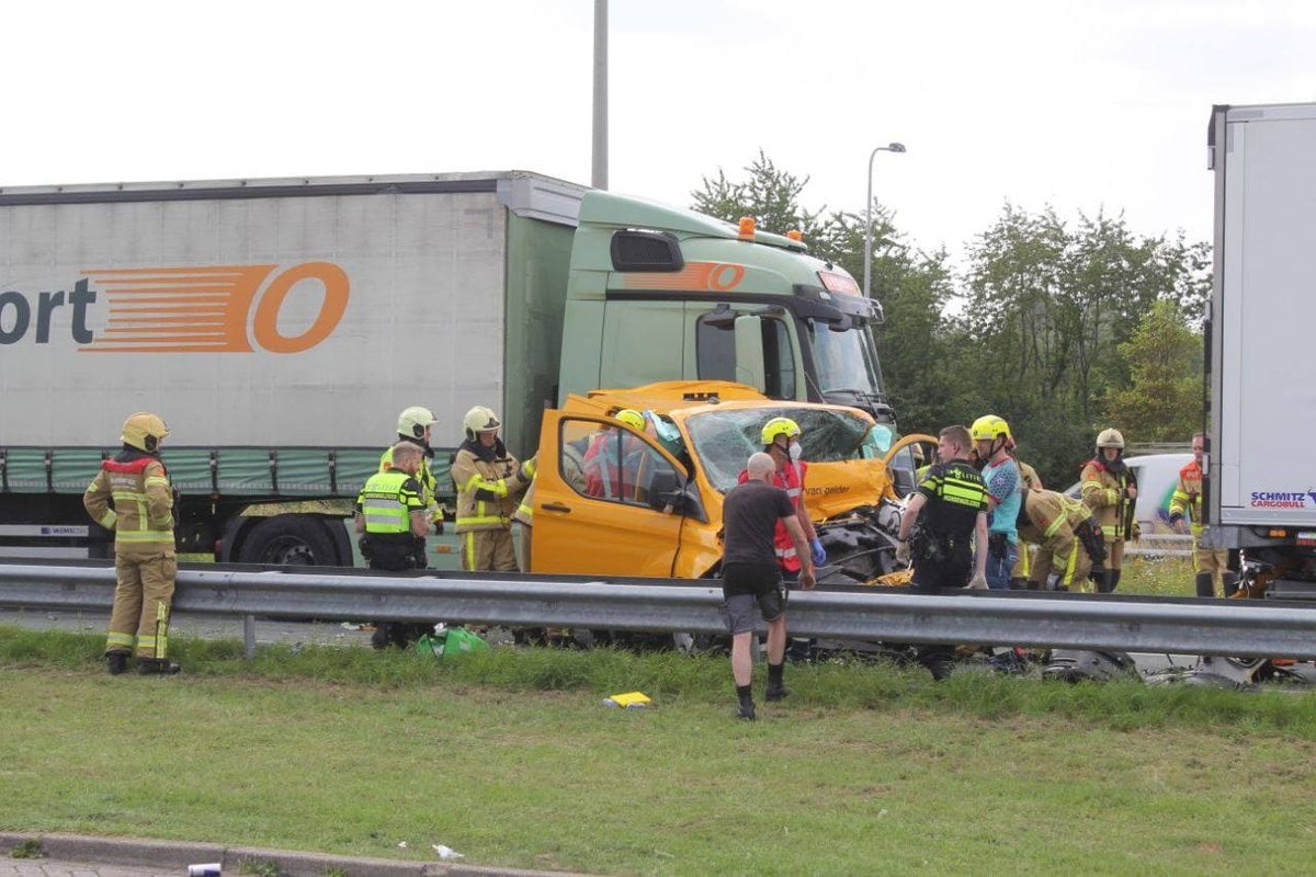 Melding ongeval Rijksweg A50 Klarenbeek
