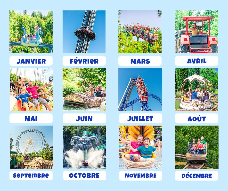 Quelle attraction es-tu selon ton mois de naissance ? 📆
💬 Dis-le nous en répondant au Tweet ⤵️

#Nigloland2021
