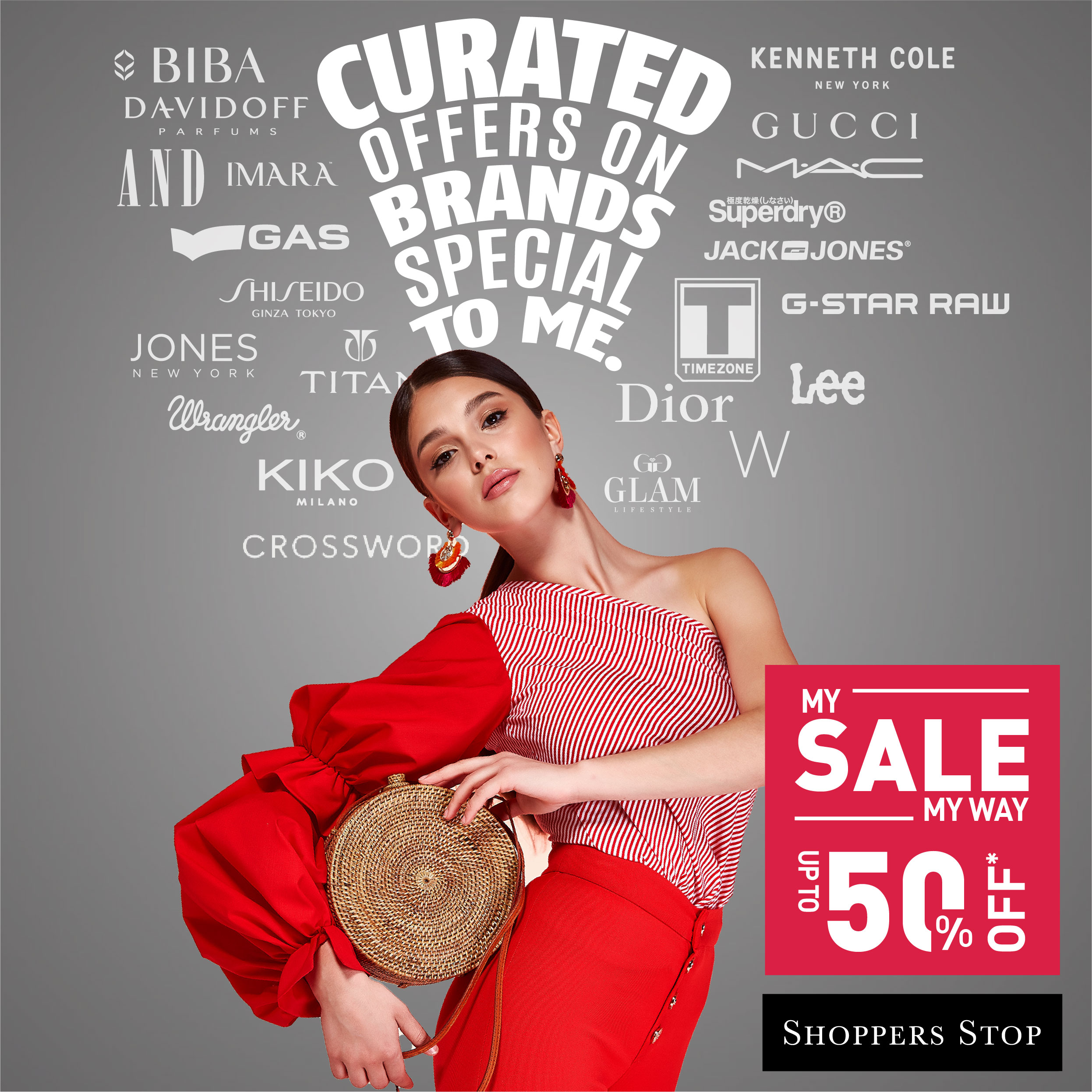 Shoppers Stop on X: You asked for customised deal updates on your  favourite brands over email? We said, why not! #MySaleMyWay Get up to 50%  off on your fave brands across Shoppers
