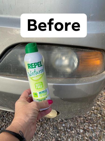 richland_of's tweet photo. Bug spray will clear the cloudiness off your light lens. Works like a champ have to scrub a little but it does work.
#headlightrestore #Servpro https://t.co/o9uf38pf3Q