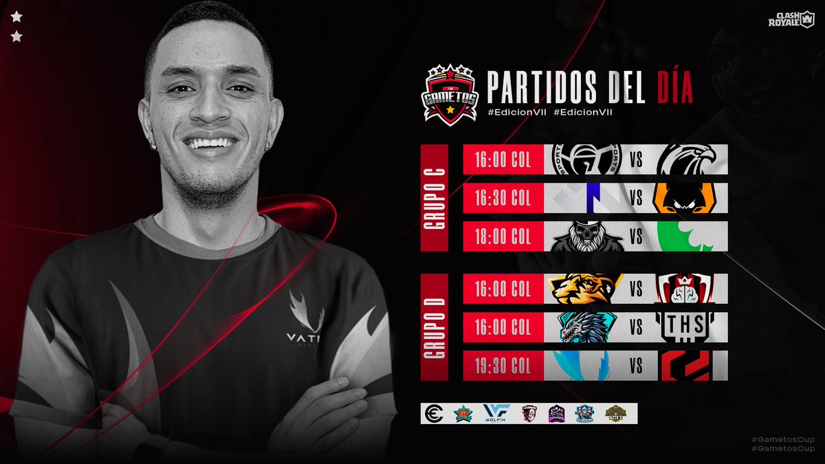 GametosLiga's tweet photo. #PARTIDOSDELDIA | Fase de Grupos
GRUPO C
⚔️ | @MagnaEsport V @HensEsport_Ec
⚔️ | @GodLevel_ | @Wolves_GamingGG
⚔️ | @Demons_GamingGG Vs @OsDeSorteTeam
GRUPO D
@OriginBlood1 Vs @Intellectuals03
@40KLHES Vs @TheHighSociet11
@VatraGaming vs @zerozoneclub
#GametosCup https://t.co/60UxBigQBh