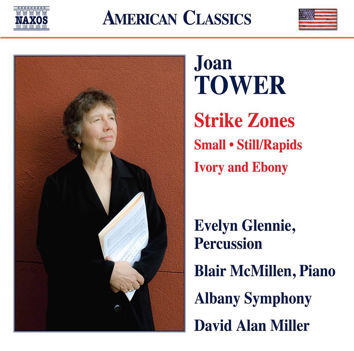 In their latest Naxos release, <a href="/albanysym/">Albany Symphony</a> presents world premiere recordings of groundbreaking works composed by Joan Tower, featuring performances by <a href="/dameevelyn/">Evelyn Glennie</a> and more! 

Stream it now on <a href="/applemusic/">Apple Music</a> and more: Naxos.lnk.to/StrikeZonesTW
