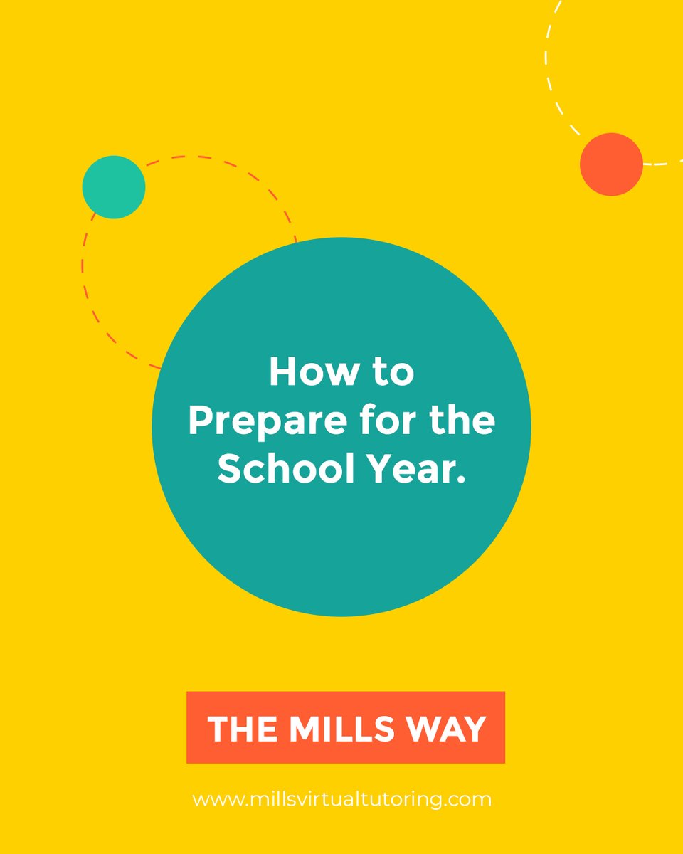 MathMills's tweet image. ☀️ Over the next month, #MillsVirtual Tutoring will be covering some ways you can get ready for the upcoming school year! Can we believe it&apos;s already the end of July?! 😳 

✈ This summer is flying by!