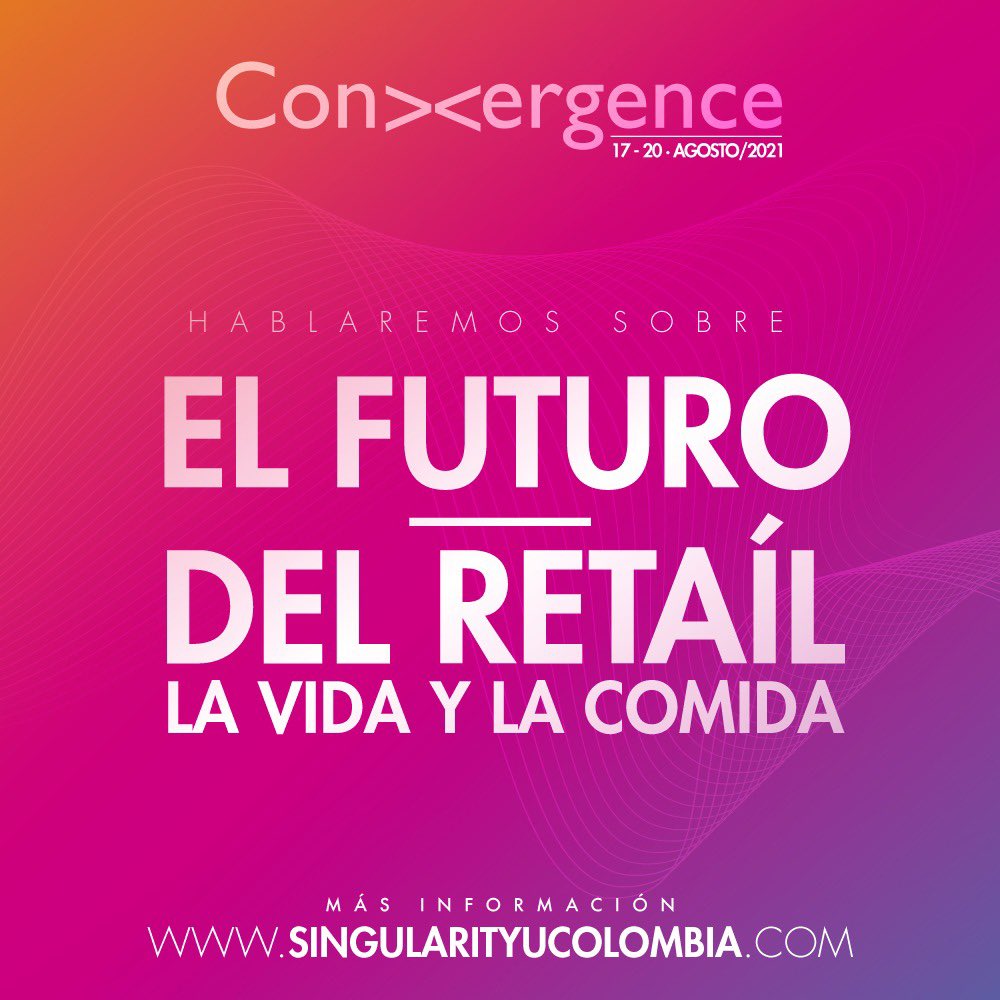 #ElFuturo nos llena de incertidumbre y emociones, en #SingularityUDigitalSummit podremos darte algunas claves para que estes siempre un paso adelante 📌 ¡Te esperamos! 

singularityucolombia.com