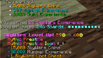 I finally achieved one of my main goals which was hitting 60 star. Thanks to <a href="/iAlfie2/">alfie</a> <a href="/lunarsgg/">lunar</a> @KillsSkywars <a href="/Wesselyep/">Wessel</a> <a href="/Klausenok1/">Klausenok</a> <a href="/virmaah/">Virma</a> @ignCaoy @oHudo_MC <a href="/VetVetiver/">Vetiver</a> <a href="/BucketWater1/">Alon</a> Furqie
