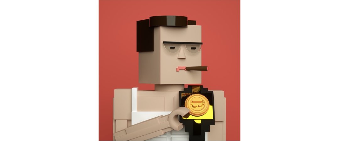 We just made - Still Human 0034 - Matt the Crypto Super Heavyweight Champ - for <a href="/mattysino/">mattysino</a> 

Newly minted <a href="/opensea/">OpenSea</a> 

#OpenSeaNFT #nftart #NFTartists #digitalillustration #cryptoart #cryptoartist #nftcollector #NFT #opensea