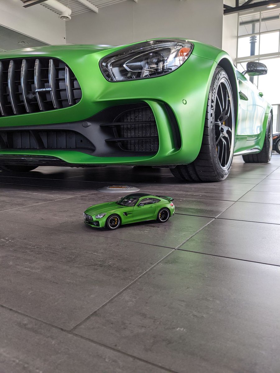 Yeah, we even have miniatures of our vehicles. We’re obsessed, but for good reason!
These miniature GT R’s make for a healthy obsession when you can have them anywhere, anytime. Grab one in our parts department today!

#mbhv #mbheritagevalley #mercedesbenz #GT #collectibles