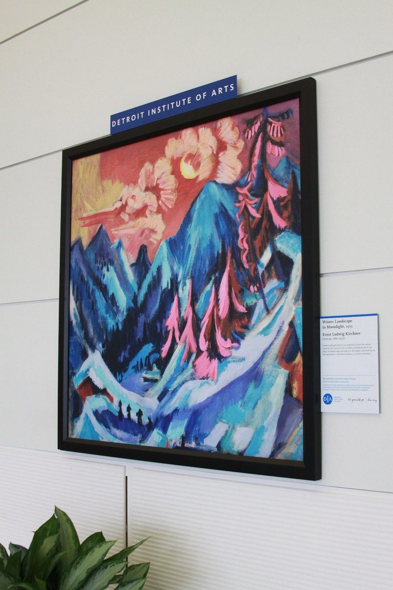 DTWeetin's tweet photo. Our partnership with @DIADetroit has been extended! Through the museumโs Inside|Out program, framed reproductions of works are displayed throughout the North Terminal and the Ground Transportation area. The art will be displayed through June 2022. #ArtinTheAirport #DIAinsideout https://t.co/LmM0K3eRsn