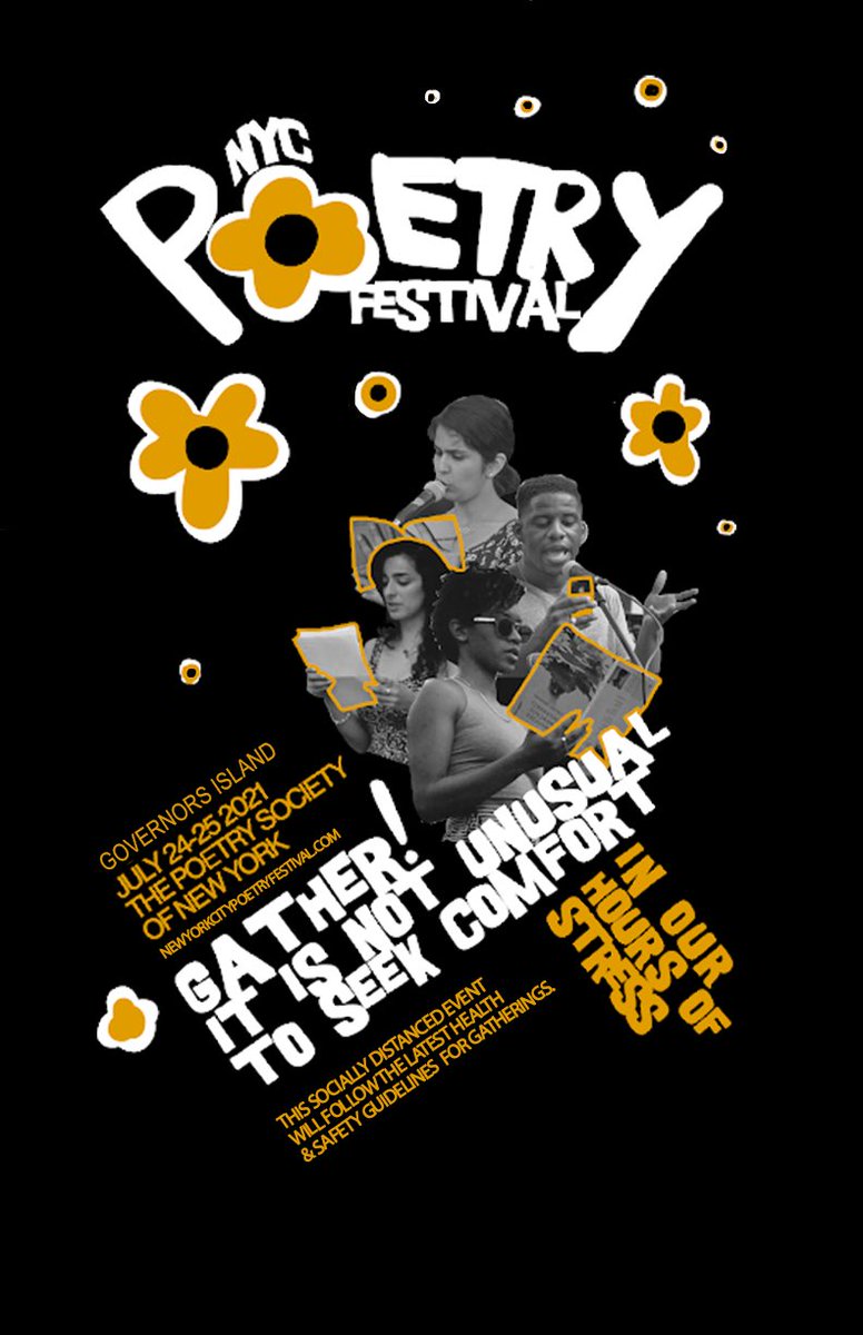 ocean_dear's tweet photo. friends, we have amazing news! the vibe gods granted us a slot in this weekend’s nyc poetry festival! we’ll be on governors island tomorrow, at chumley’s stage, starting at 1:30 p.m. 

we’ll be sharing our readers throughout the day and would LOVE to see all your beautiful faces! https://t.co/VvFEapW6i3