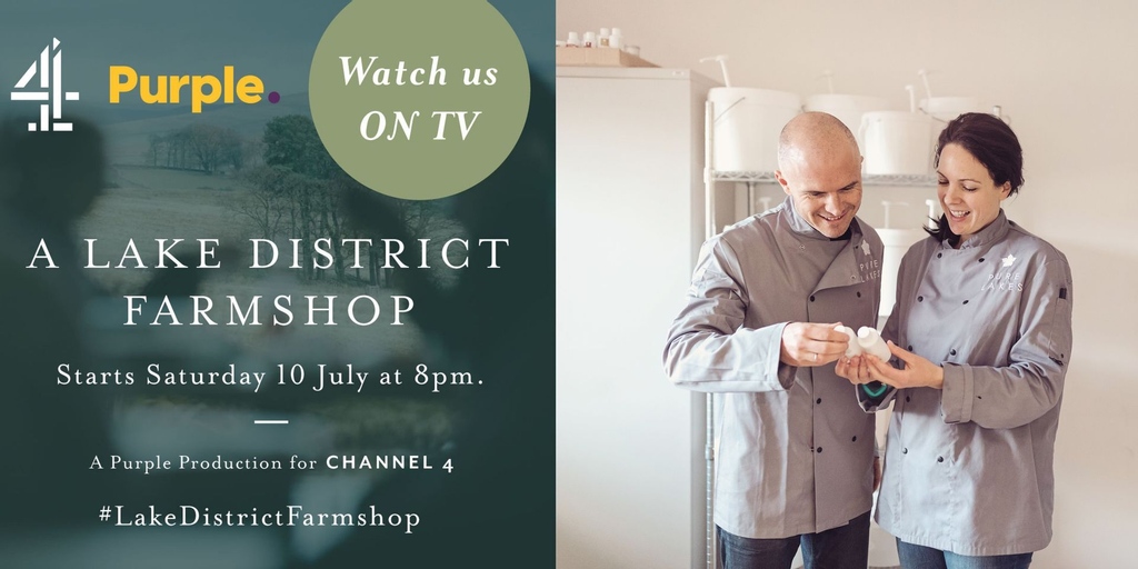 Looking for something to watch this weekend? Don't forget we are featured in A Lake District Farm Shop with @Tebayservices this Saturday at 8.00pm - bit.ly/3eJ2GPP