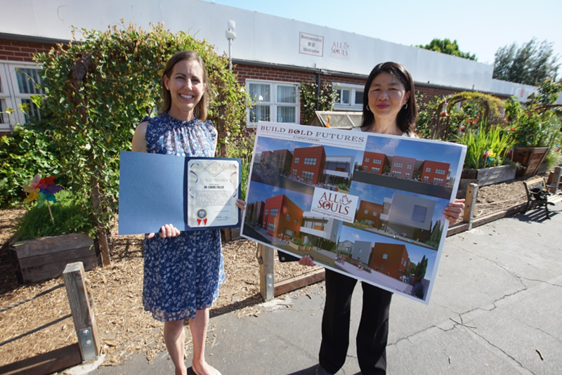 DualLanguageLA's tweet image. All Souls World Language Catholic School @allsoulsla and Principal Carrie Fuller were recently honored by the city of Alhambra for the school's amazing impact and the groundbreaking of two new buildings on campus.

Read the article here:

alhambrachamber.org/articles/A0001…

#dli
#alhambra