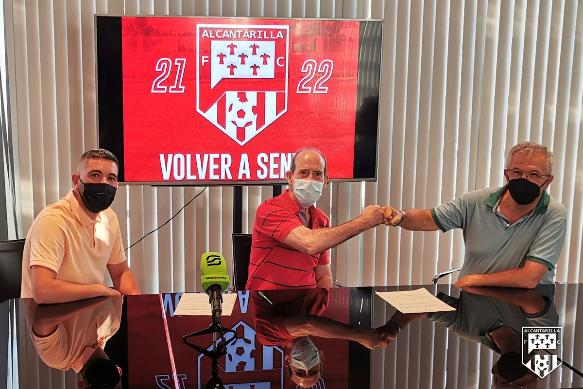 ✅📝#FICHAJE | Salvador Cánovas será el #CoachDeportivo del #AlcantarillaFC de cara a la temporada 21/22.

👋¡Bienvenido, #Salvador!

#VolverASentir❤️🤍