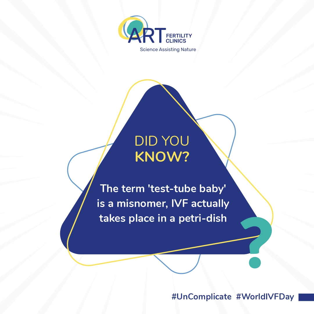 art_fertility's tweet image. The egg and the sperm are actually fertilised in a petri-dish and then transferred to the mother&apos;s womb. &quot;Test-tube baby&quot; is a non-medical term which gained popularity decades ago, but is erroneous.
#UnComplicate
.
.
#ARTFertilityIsHere #IVF #IVFJourney #IVFTreatment #WorldIVFDay