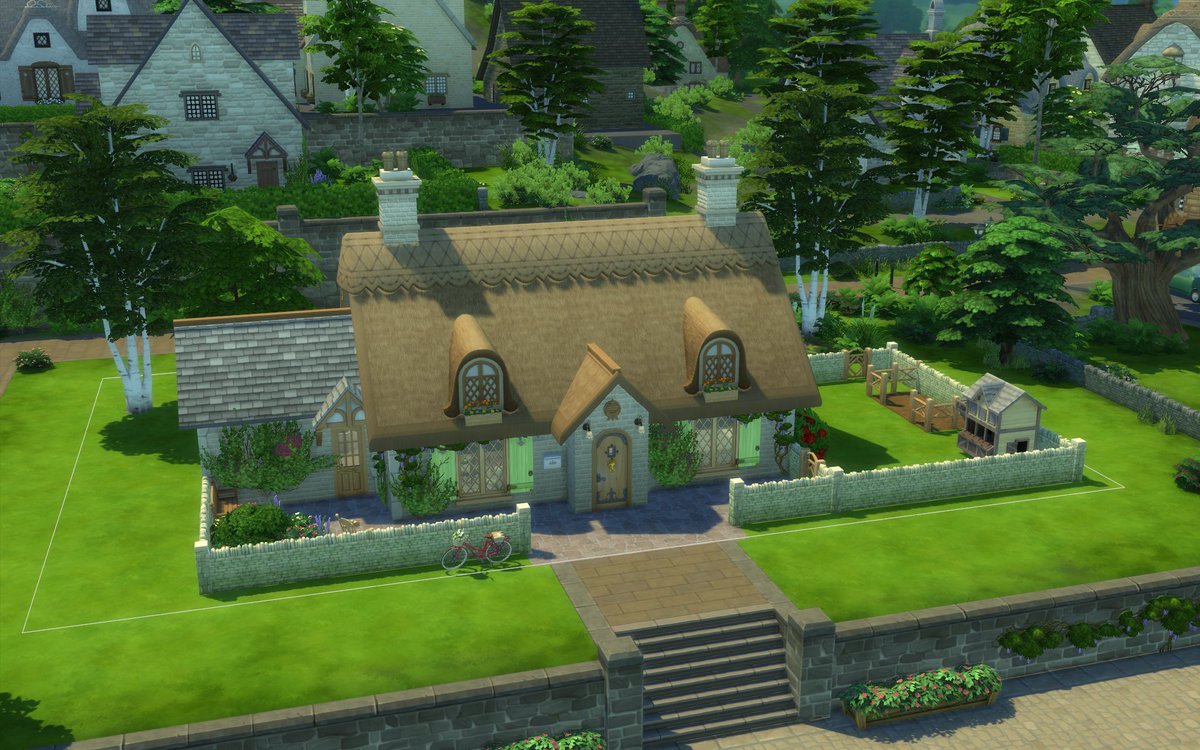 frogs_2000's tweet image. finished a cottage! :)