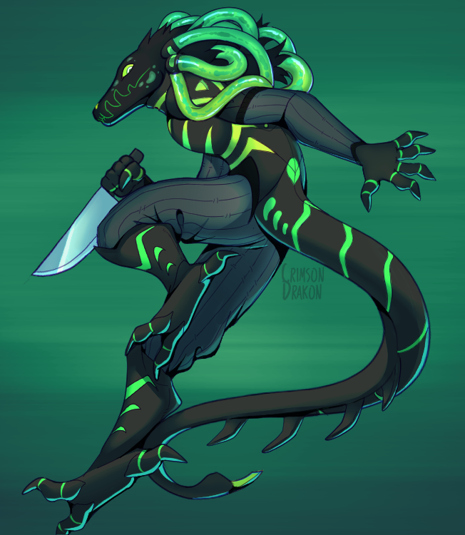 Hi #fursofcolor!
I'm a non-binary, barbadian-jamaican artist/animator who likes drawing all types of critters. I'm also a bird, reptile and dragon enthusiast.