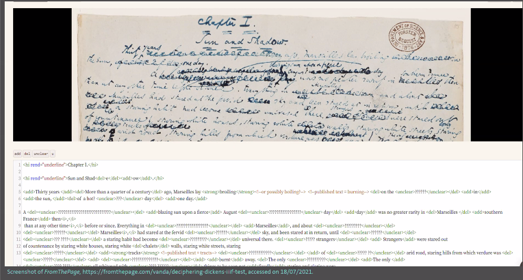 dickens_code's tweet photo. @EmmaLCurry and Aine McNicholas describe Deciphering Dickens, a project transcribing #Dickens manuscripts in the Forster Collection at the @V_and_A
. 
The next crowdsourced transcription occurs at @dickensproject's 2021 #DickensUniverse! #DecodingDickens

https://t.co/bcXM3AcRkx https://t.co/UG3sLDk0FN