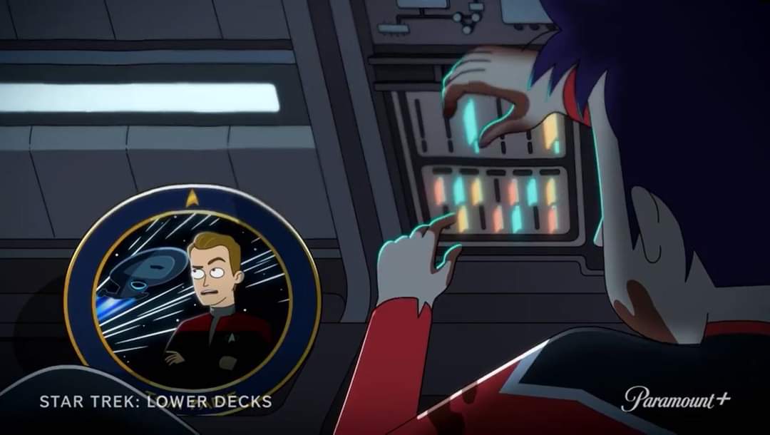 libinspace's tweet image. Today is a good day...not only do we get the first @startrek Prodigy trailer, but also a look at the Lower Decks season 2 trailer with Tom Paris in! @robertdmcneill looks great, even in commemorative plate form 😊 @TheDeltaFlyers #ComicConAtHome2021 #startrekuniverse