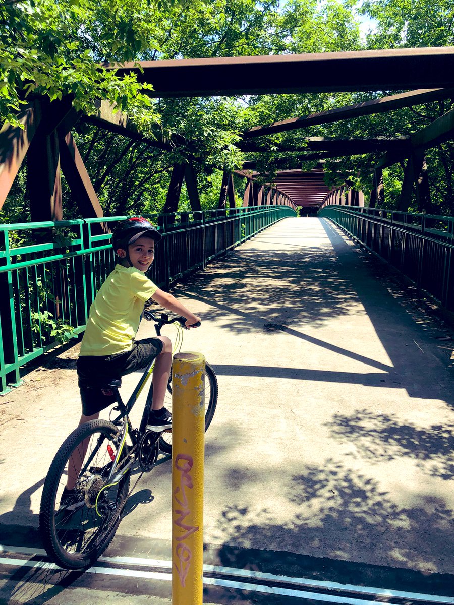 jeffwatson99's tweet photo. Nothing quite ramps up your happiness like a bike ride through Springbank Park in #LDNONT It is a beautiful day to ride a bike. My son Charlie agrees! https://t.co/stUh1k4OEj