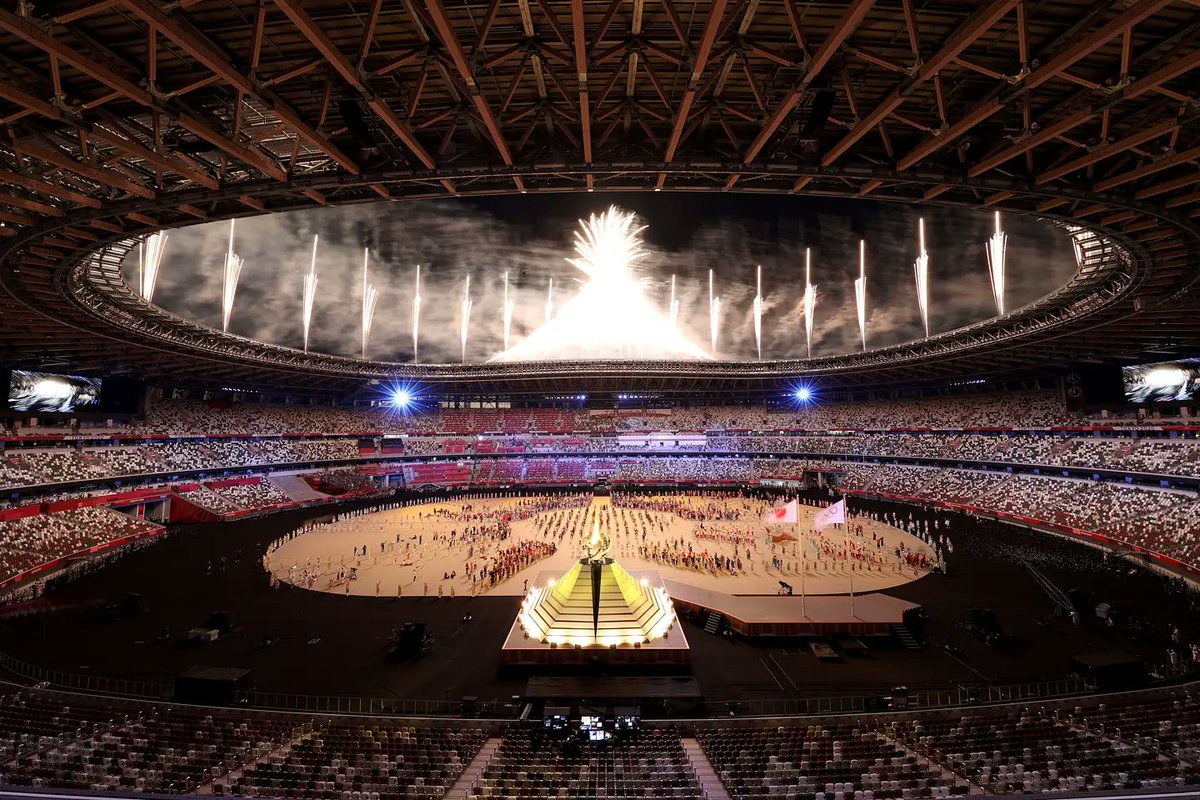 The XXXII Olympic Games are open!  #OpeningCeremony