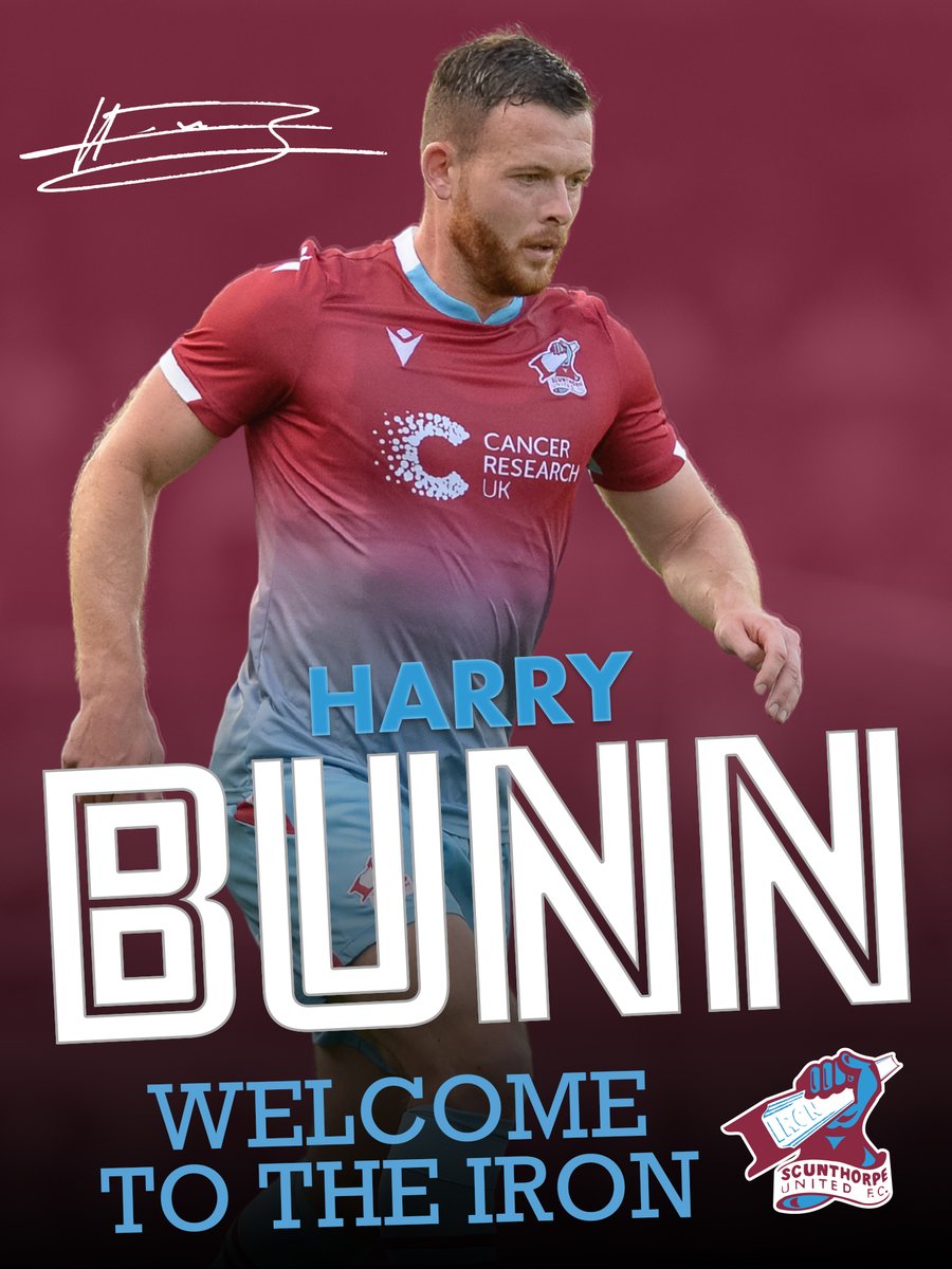 ✍️ An experienced Championship campaigner with over 200 appearances to his name, welcome attacker 𝙃𝙖𝙧𝙧𝙮 𝘽𝙪𝙣𝙣 (<a href="/Harry_Bunn/">Harry Bunn</a>).

#UTI #IRON