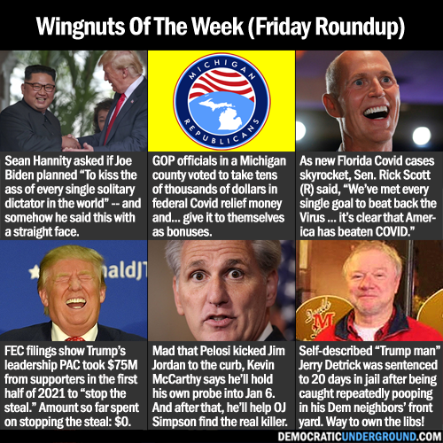 demunderground's tweet image. Wingnuts of the Week! democraticunderground.com/1017669439 #Wingnuts #RepublicansAreTheProblem