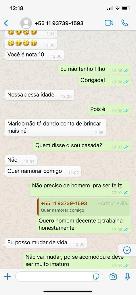 tutuousurta's tweet photo. uma pessoa se passando por mim mandou mensagem pra minha mãe, pedindo dinheiro

O PLOT QUE FOI ESSA CONVERSA KKKKKK https://t.co/x1PMpY7tth