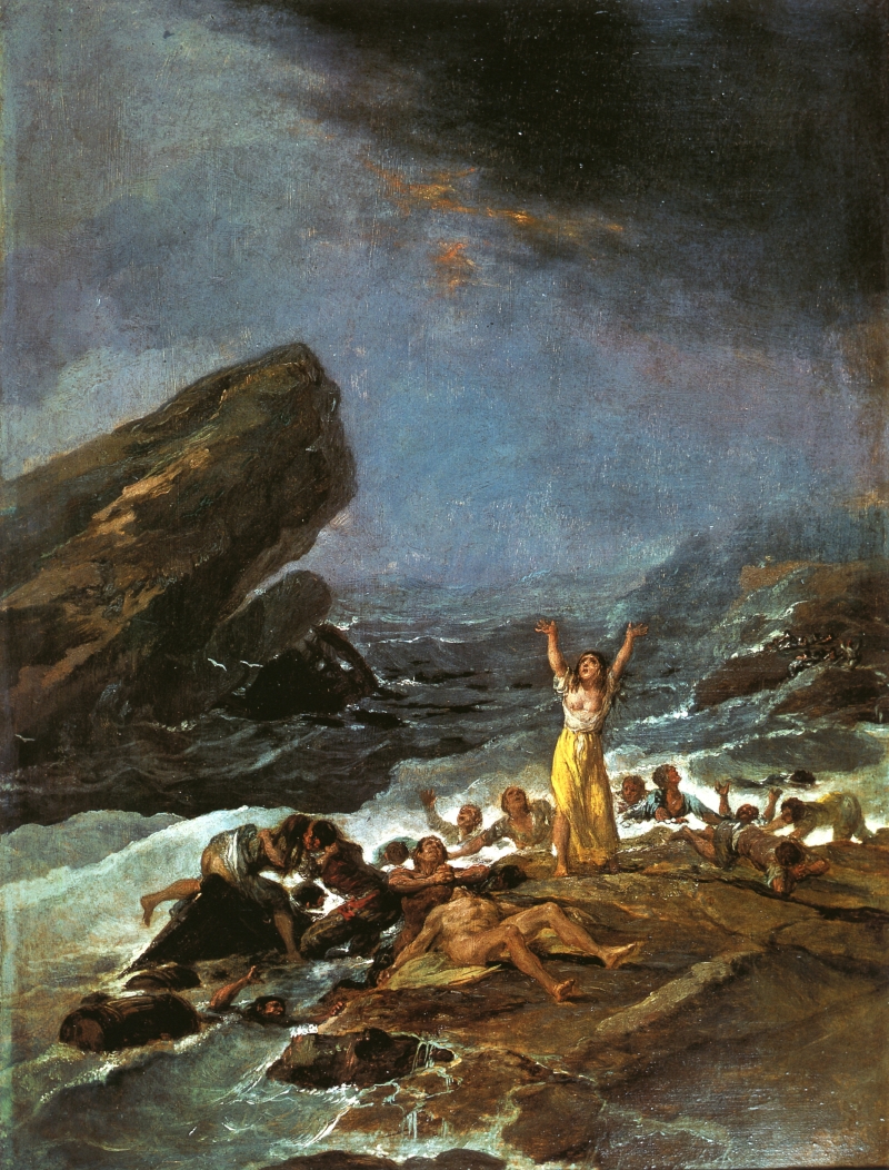 RT @artistgoya: The Shipwreck, 1794 #romanticism #goya https://t.co/2K2iWg6IEm