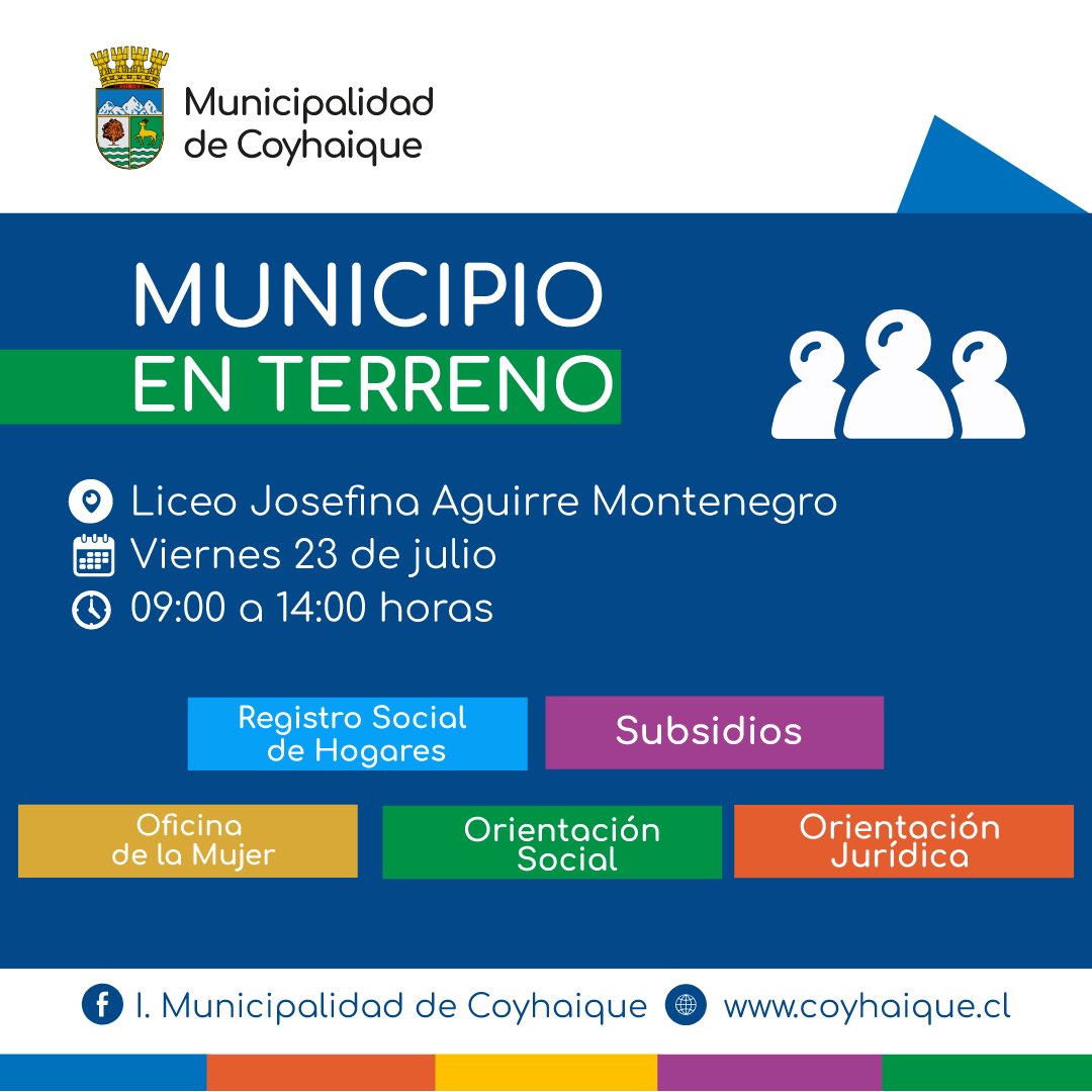 🟡Funcionarios y Funcionarias DIDECO y OMIL se encuentran atendiendo a nuestros vecin@s en la cuarta jornada de MUNICIPIO EN TERRENO. 📍Liceo Josefina Aguirre Montenegro desde las 09:00 a 14:00 horas🤝 <a href="/CarlosGaticaV/">Carlos Gatica Villegas</a>