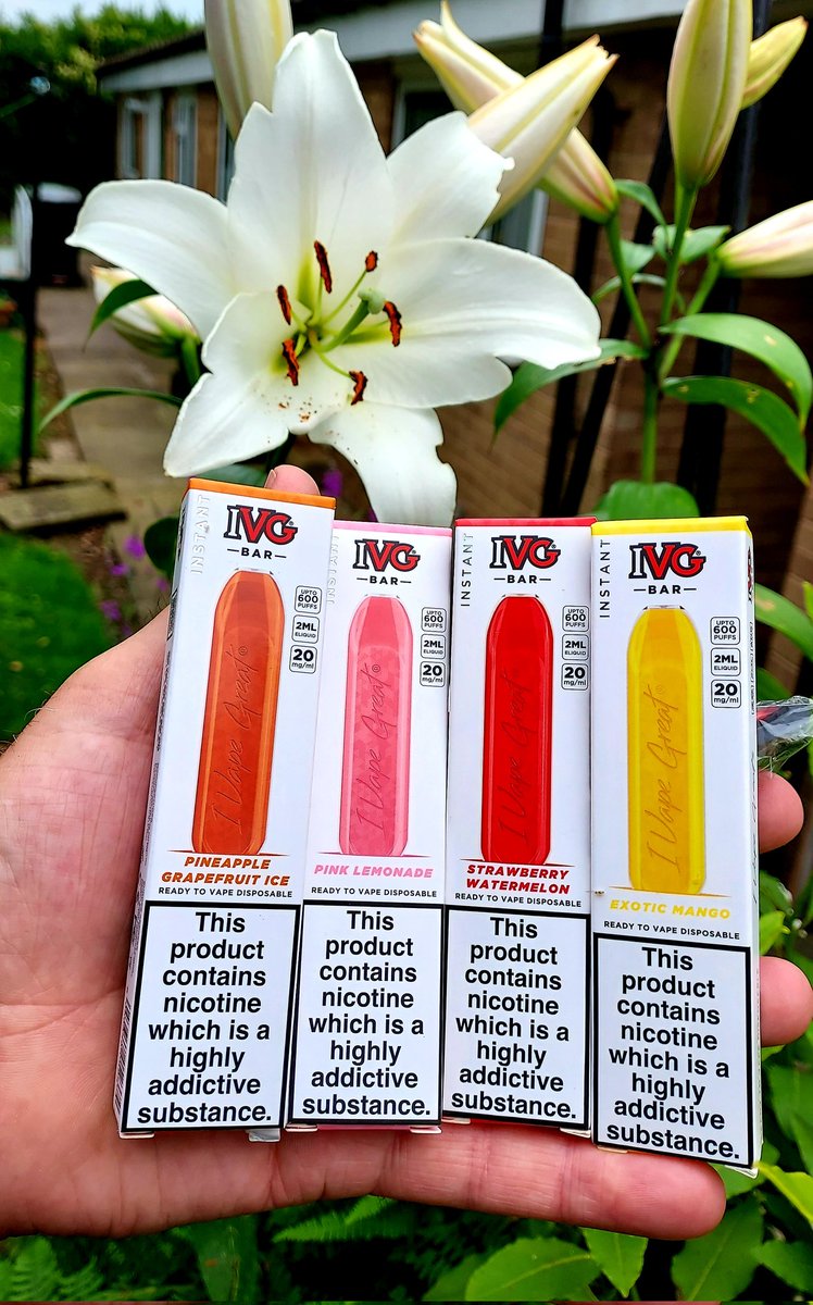 BridgewoodSimon's tweet photo. Vapemail in from @ivgeliquids
Looking forward to trying these.
Big 🙏❤👍😋 #ivgbar #ivgliquids https://t.co/cqzaXejOrF