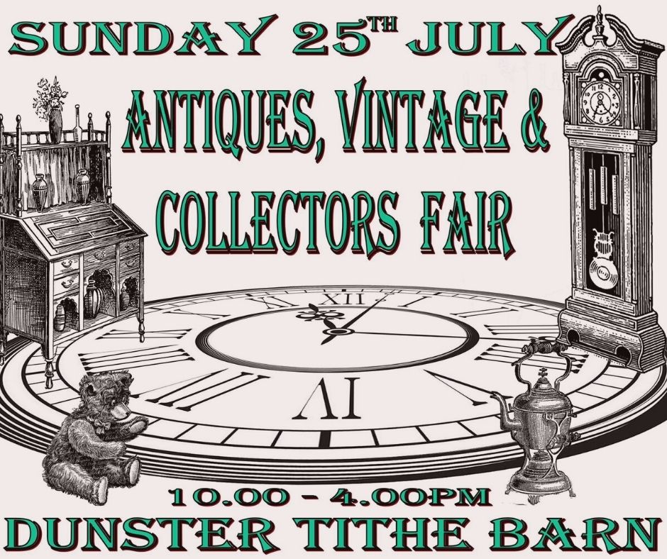We can't wait for Sunday! One of our most popular events here at <a href="/DunsterTithe/">Dunster Tithe Barn</a>!