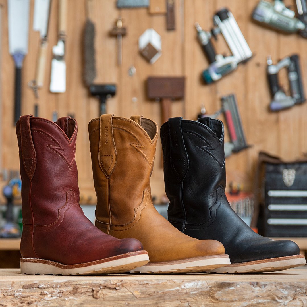 Wedge sole cowboy boots cheap