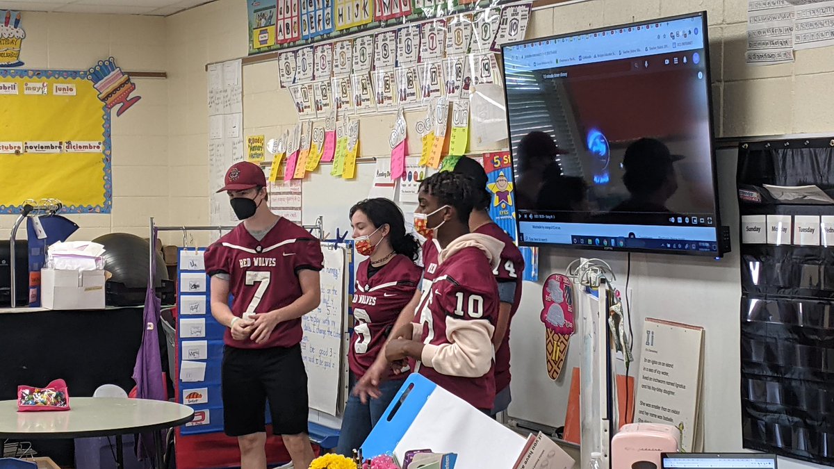 gom1tdh's tweet photo. @CRHSRedWolves We had awesome time speaking to the kids at Grady Brown. Service will continue to be our priority!! #RiseasOn #Pridestickers https://t.co/5LGddFpFQ8