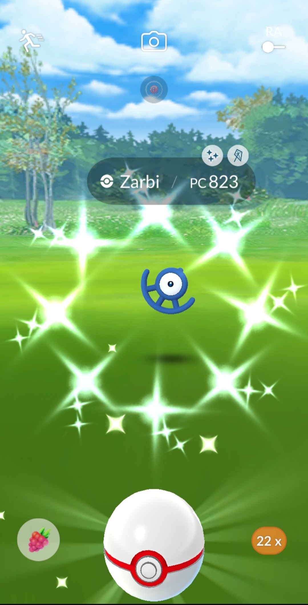 SHINY UNOWN U - Pokemon Go