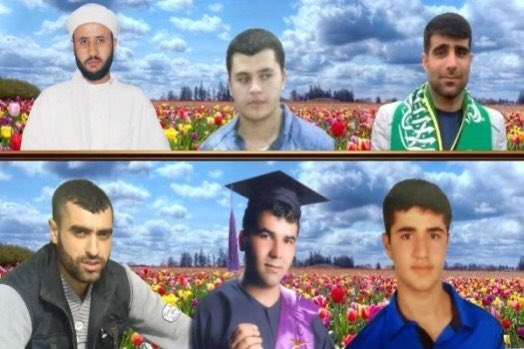 HurEkip's tweet photo. 2014 yılının Kurban Bayramında Diyarbakır'da ihtiyaç sahiplerine kurban eti dağıtırken HDP/PKK'liler tarafından katledilen Şehit #YasinBörü ve arkadaşlarını rahmetle anıyoruz

Selam olsun Şehid Cumali, Yasin, Hüseyin,Turan, Riyad ve Hasan'a. https://t.co/1X1YwKFDX5