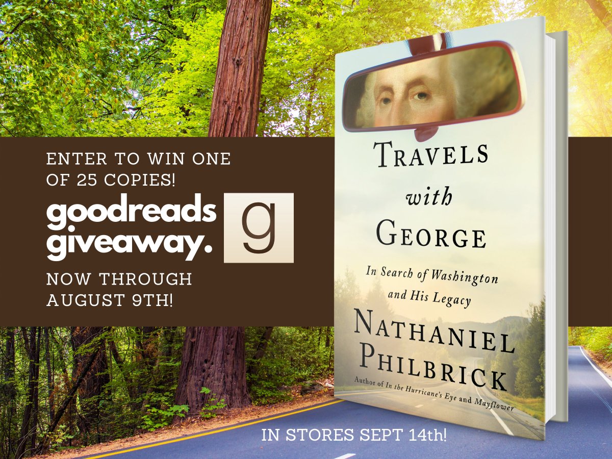 Enter to win one of 25 special advance reader copies of my new book TRAVELS WITH GEORGE on @goodreads courtesy of my publisher @VikingBooks. This giveaway is open now through August 9th. Click through to enter now! bit.ly/TWGgoodreads