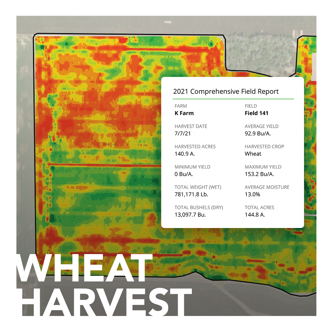 BecksHybrids's tweet photo. Upload your wheat harvest data in FARMserver today! Once the data processes, FARMserver provides a detailed breakdown of your yield information. Be sure to upload your spring planting data as well so you can take advantage of the new growth stage predictions! #FARMserverFriday https://t.co/gjueteypuY